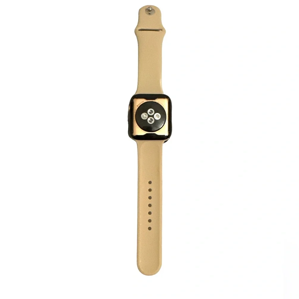 NWOT Apple Watch silicone Tan band 42/44 MM